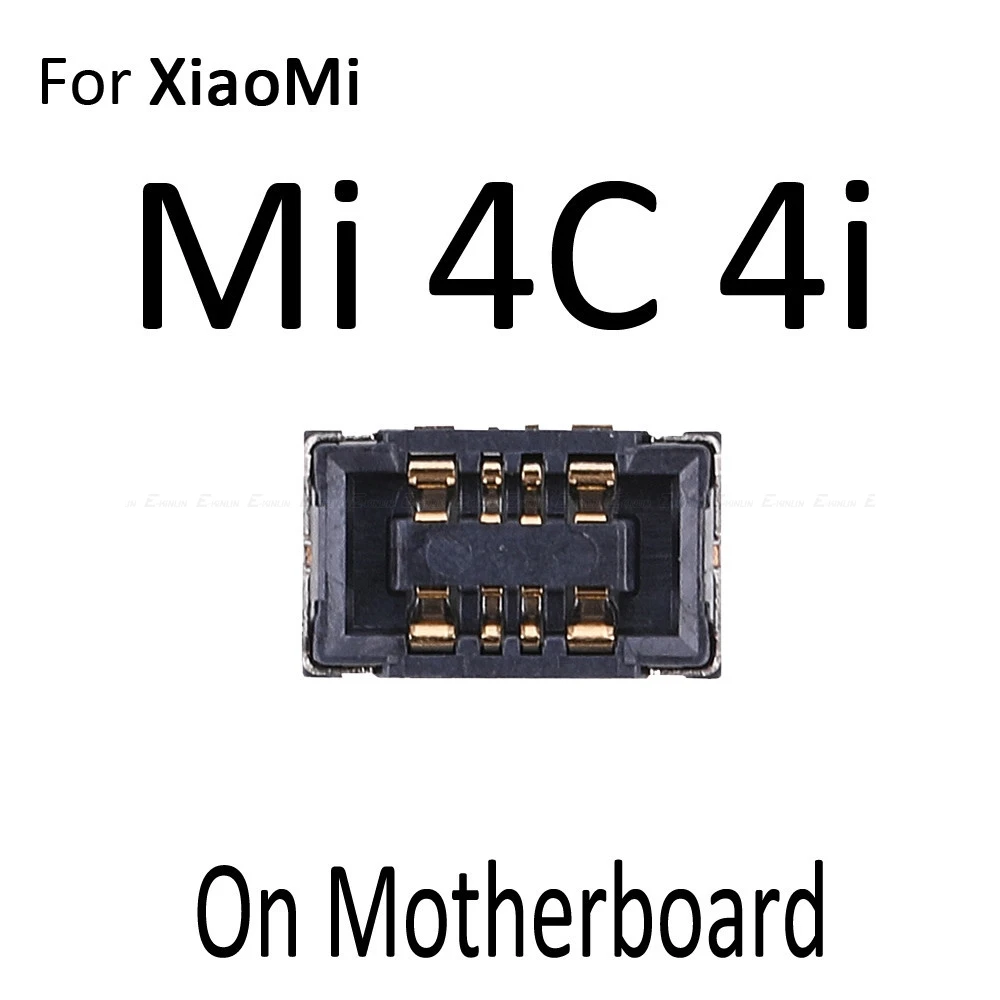 5 шт. разъем для аккумулятора внутренний FPC Разъем Панель зажим для Xiaomi mi 4C 4i mi x 2S Max Note 2 Red mi 3 Pro 3S 3X 4A Note 3 на плате - Цвет: For Xiaomi Mi 4C 4i