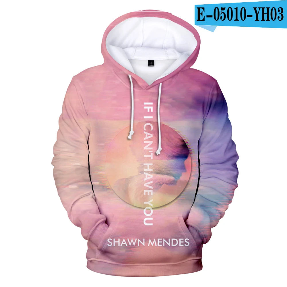 Senorita Camila Cabello& shawn mendes 3D Harajuku hoodies Sweatshirt New Women/men/Kids Parent-child Hoodies Sweatshirt - Цвет: YH03