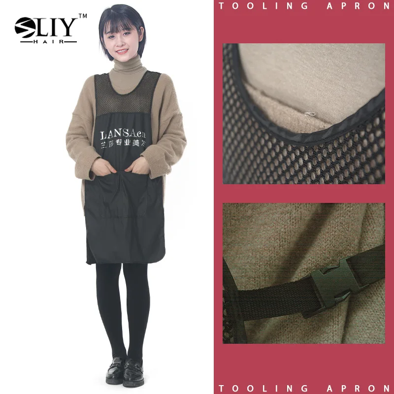 

Hair Dressing Uniform Beauty Hair Dressing Shop Work Clothes da gong fu Double-Sided da gong fu Apron Manufacturers Direct Selli