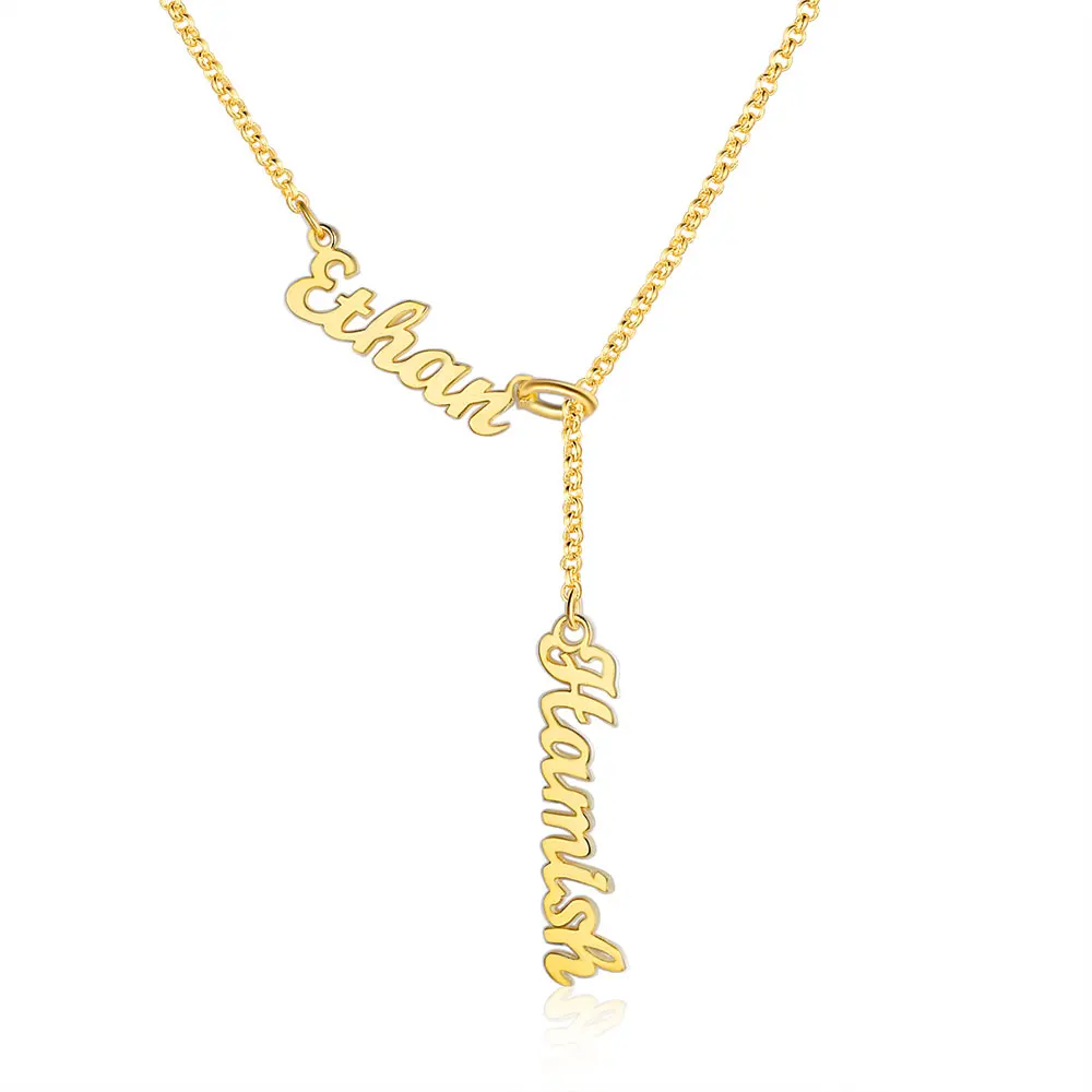 JewelOra персонализированные ожерелья из стерлингового серебра 925 пробы с именной