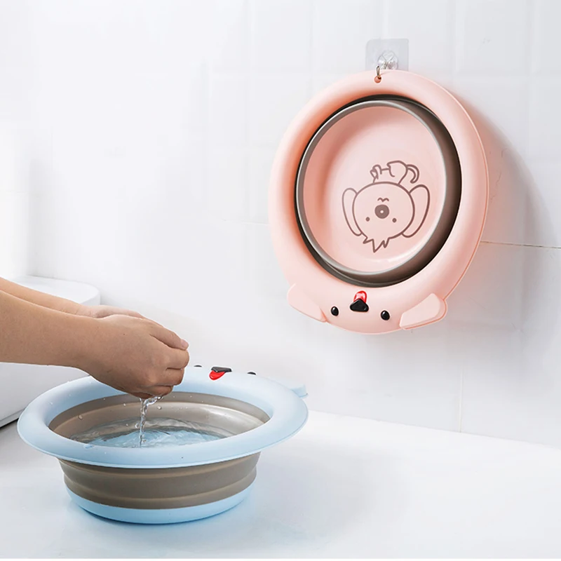 Портативная фотобумага для детей складное ведро путешествий Детская мультяшная