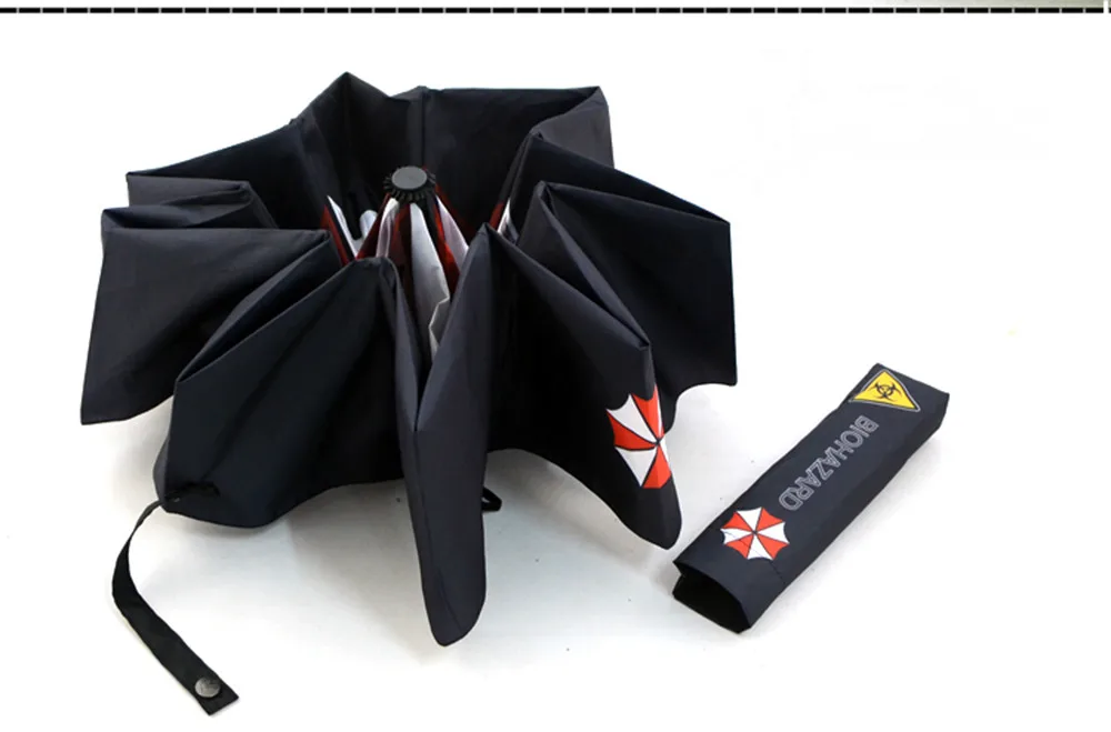Рабочий стол с вытяжным шкафом и Обитель зла Umbrella Corporation Зонт от дождя Для мужчин 3