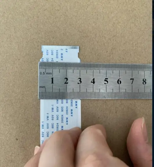 Гибкий плоский кабель FFC/FPC 200 шт./лот 50 контактов 55 см размер B анизотропия