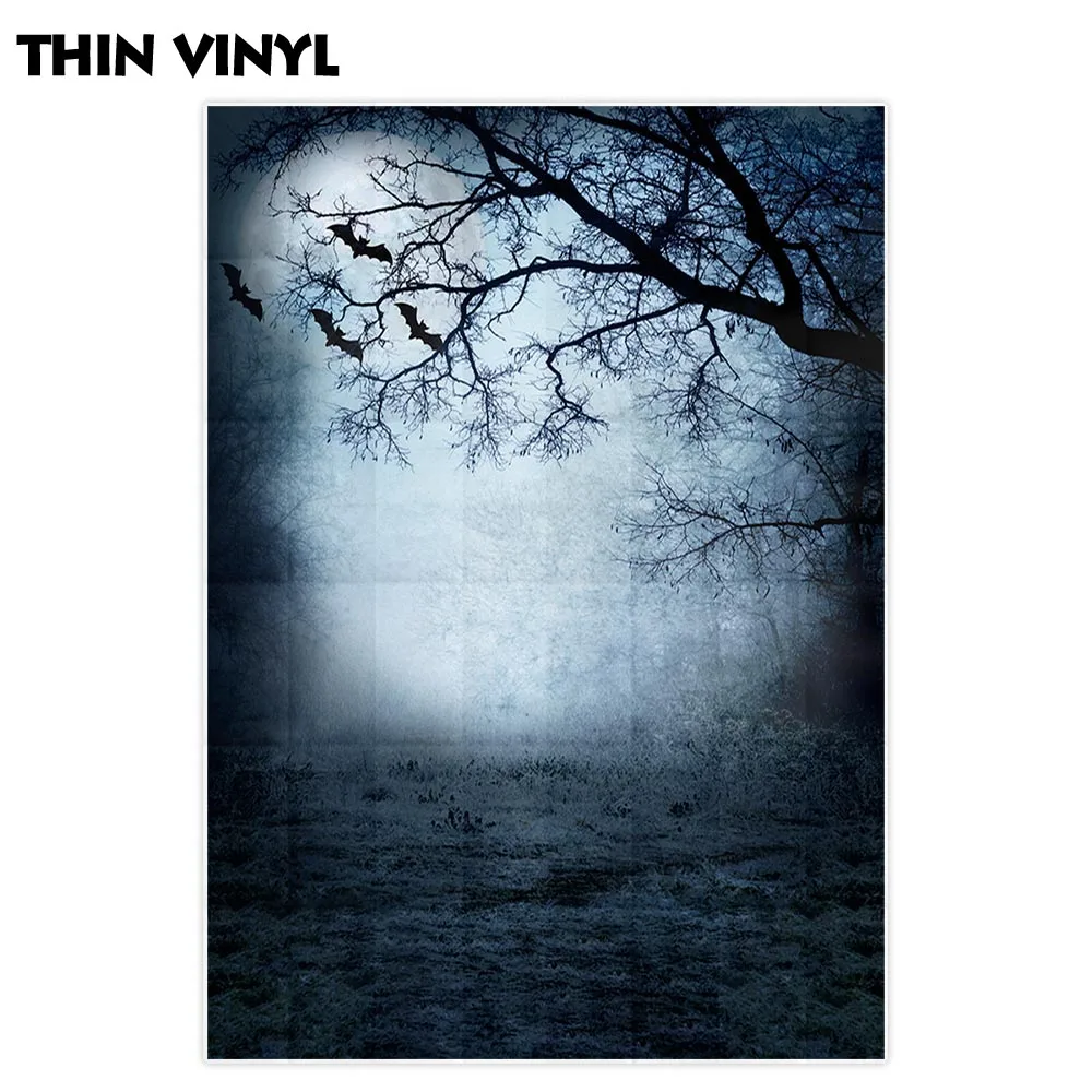 Funnytree Хэллоуин фон ночной террор дерево лес поле осень фотографии вечерние