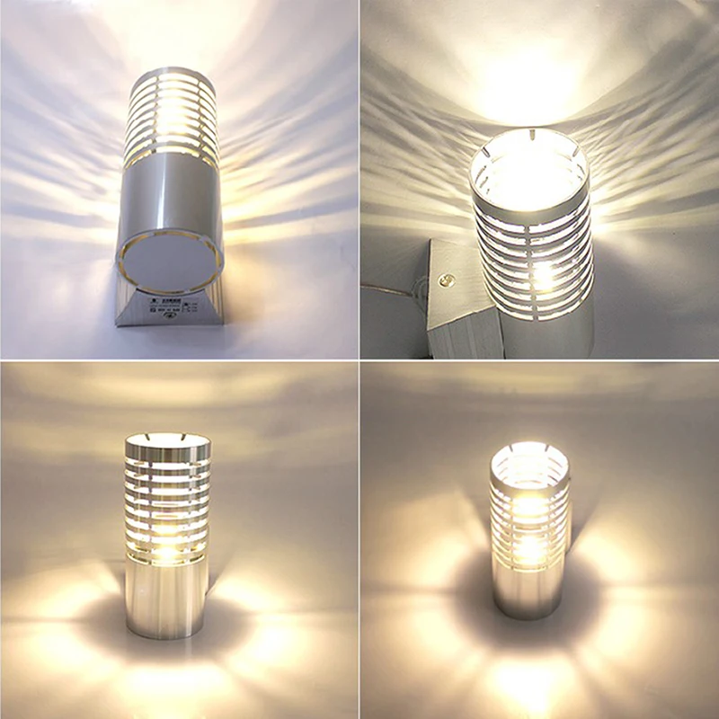 Современные светодиодные Настенные светильники 3 Вт атмосферное светодиодное