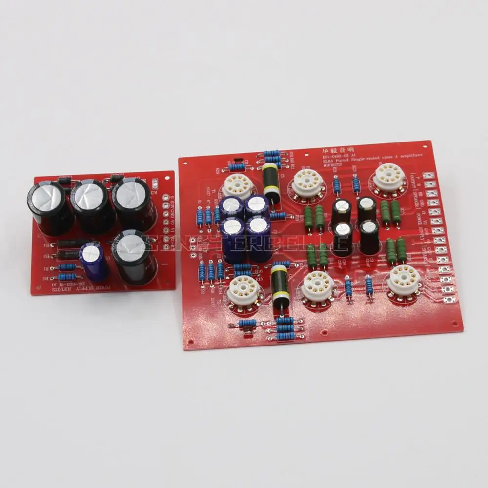 EL84 Class A Parallel Single-ended Amplifier Board + Power Supply Board Finished&DIY Kit