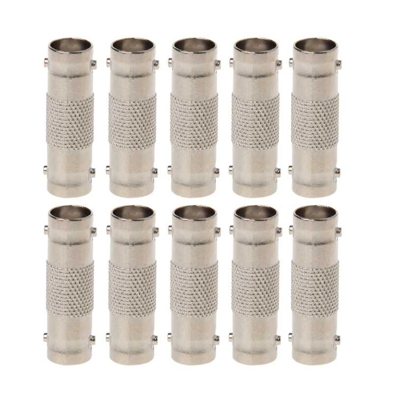 

10Pcs BNC Female To Female Connector Adapter For CCTV Video Surveillance System M3GD