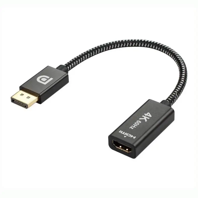 4K 60 Гц порт дисплея DP к HDMI адаптер кабель конвертер для ПК проектор ноутбука