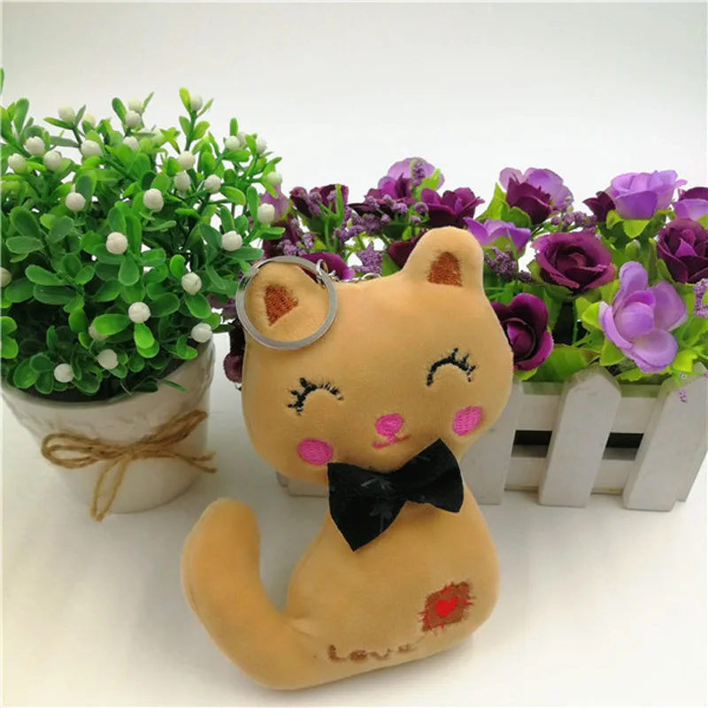 13 см свадебное украшение Kawaii большой любовный Кот плюшевая мягкая игрушка кукла