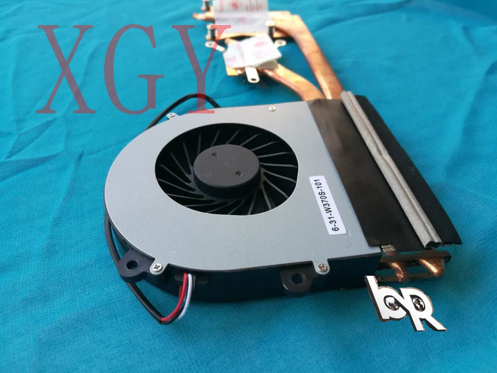 оригинал для clevo k650s k650c k660e k590s радиатор
