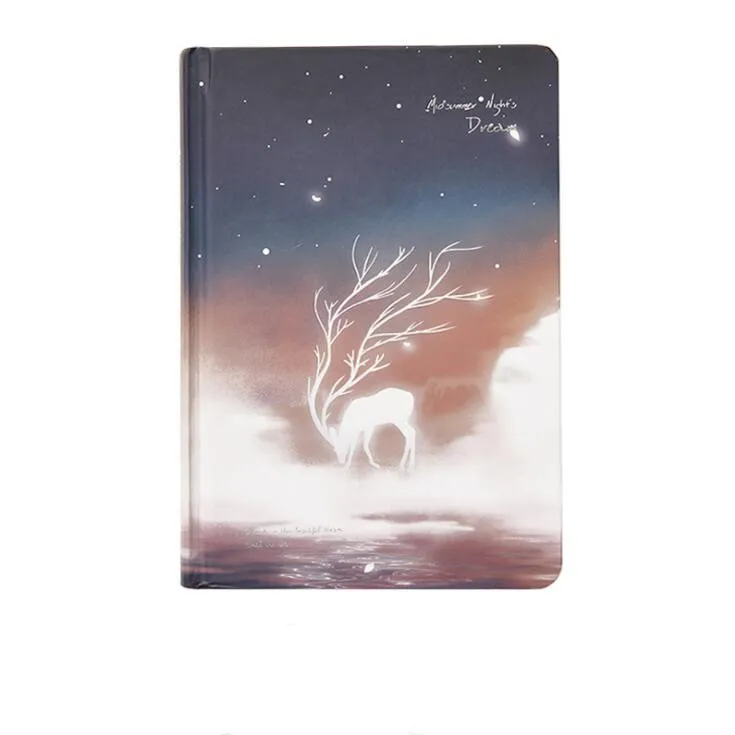 Новое поступление милый светящийся дневник ежедневник блокнот список