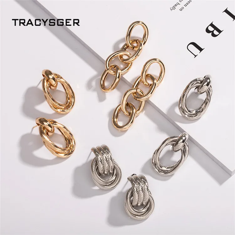 AH ER84789 /TRACYSGER/корейские простые преувеличенные стильные украшения|Ювелирные