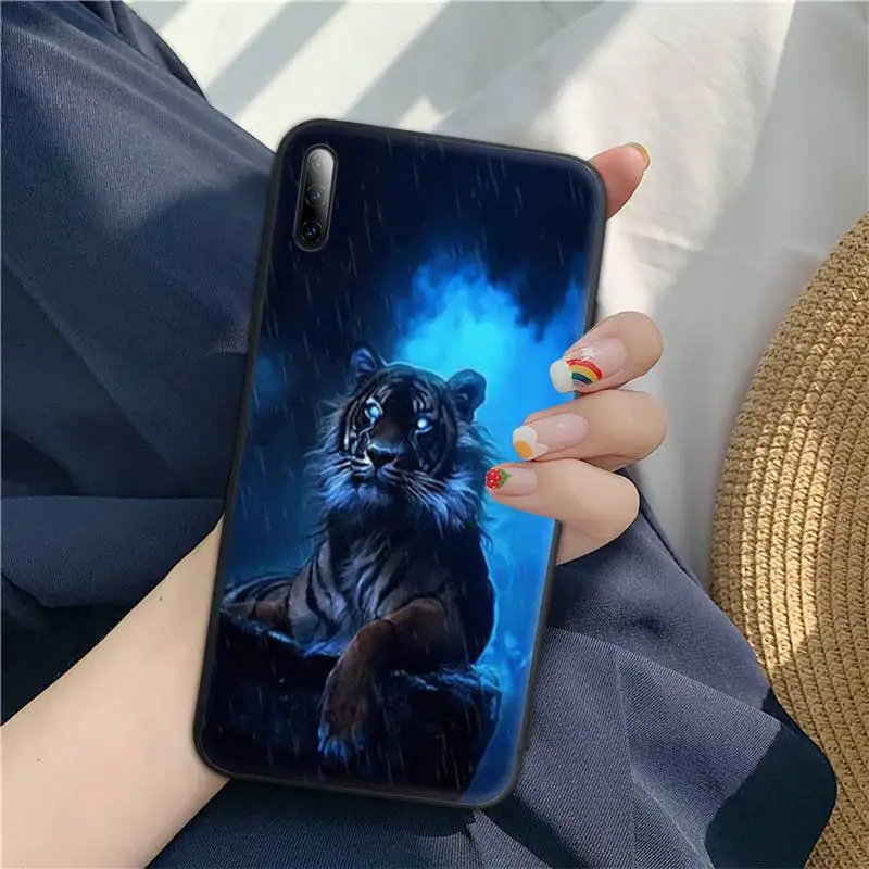 

Animal Lion Tiger Phone Case For Samsung S8 S9 Plus S10 S20 S21 S30 Plus Ultra TPU Cover