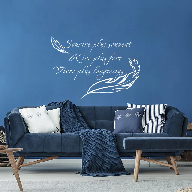 Виниловые наклейки Улыбка Плюс для украшения дома|Наклейки на стену| |