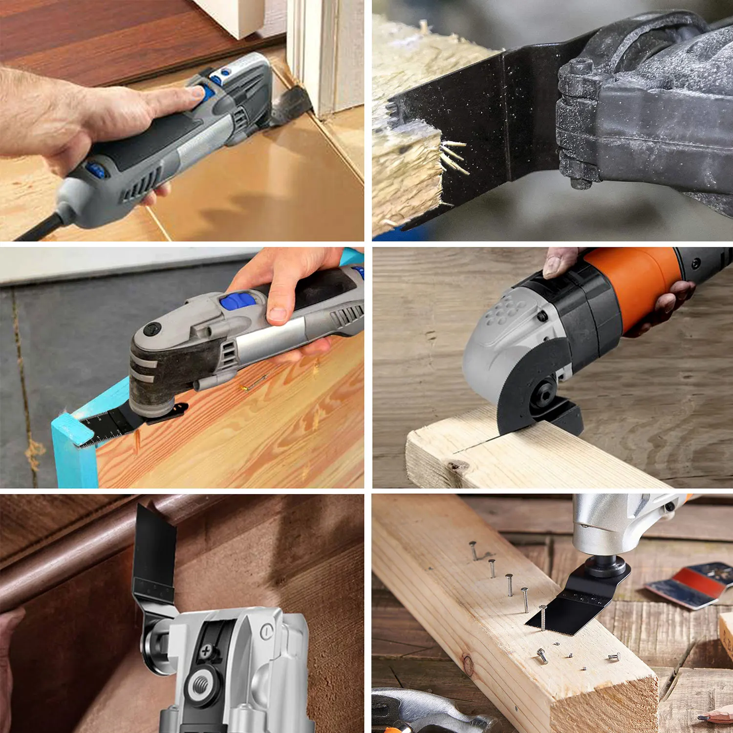 120/24 шт. Осциллирующие полотна для быстросъемной пилы Fein Multimaster Dremel Ryobi Hitachi Black &