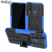 wolfsay phone case for vivo y17 u3x u10 y15 y3 y11 y12 case shockproof rubber bumper dual layer armor cover for vivo y17 case