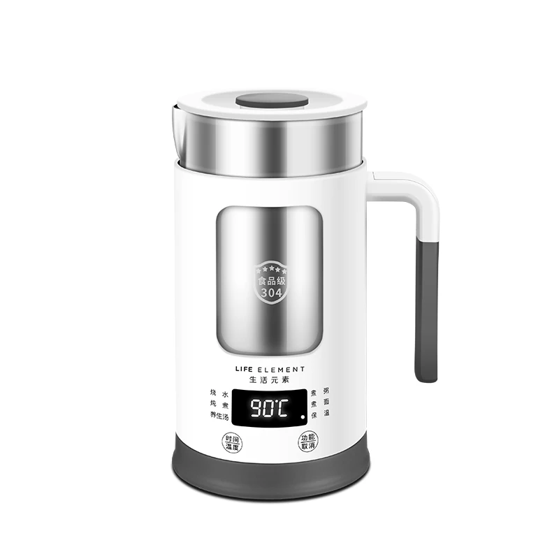 

LIFE ELEMENT Electric Kettle Health Pot Health Cup Automatic Keep Warm Mini Office Tea Maker 220V