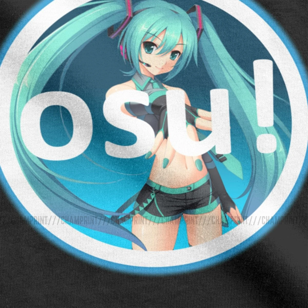 Мужская Винтажная Футболка Osu с надписью Жизнь в другом мире от нуля Уникальные