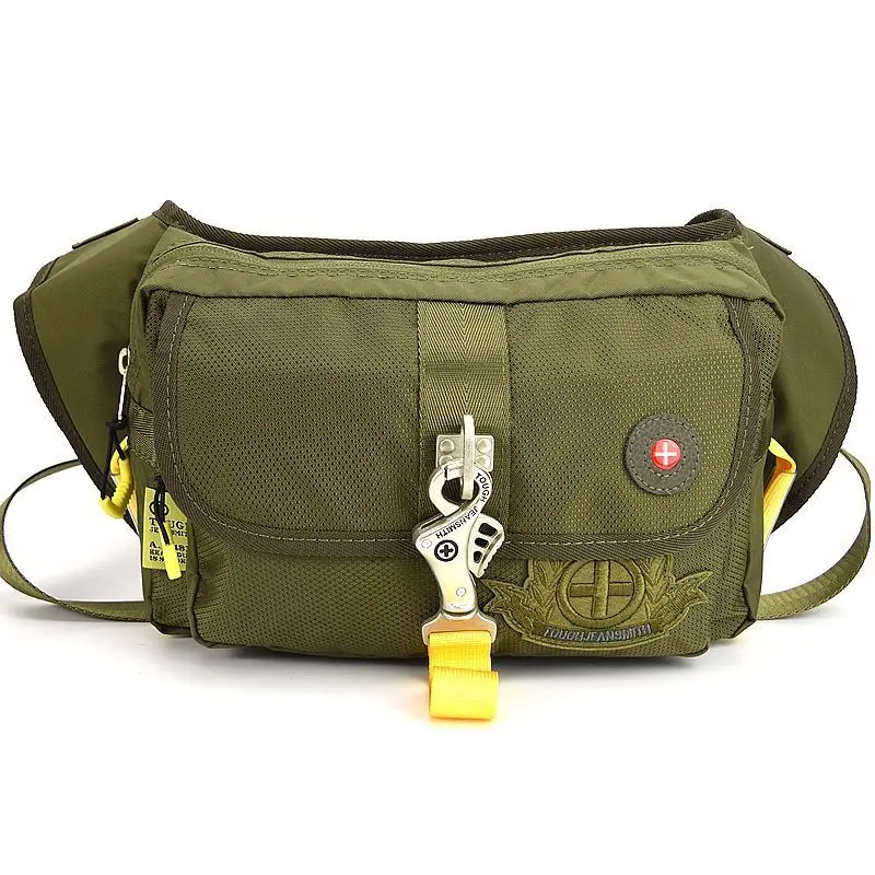 Корейская многокарманная сумка через плечо походная нагрудная модная уличная