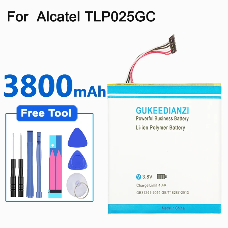 GUKEEDIANZI TLP025GC мобильный телефон литий-ионный полимерный сменный Батарея 3800 ма-ч для