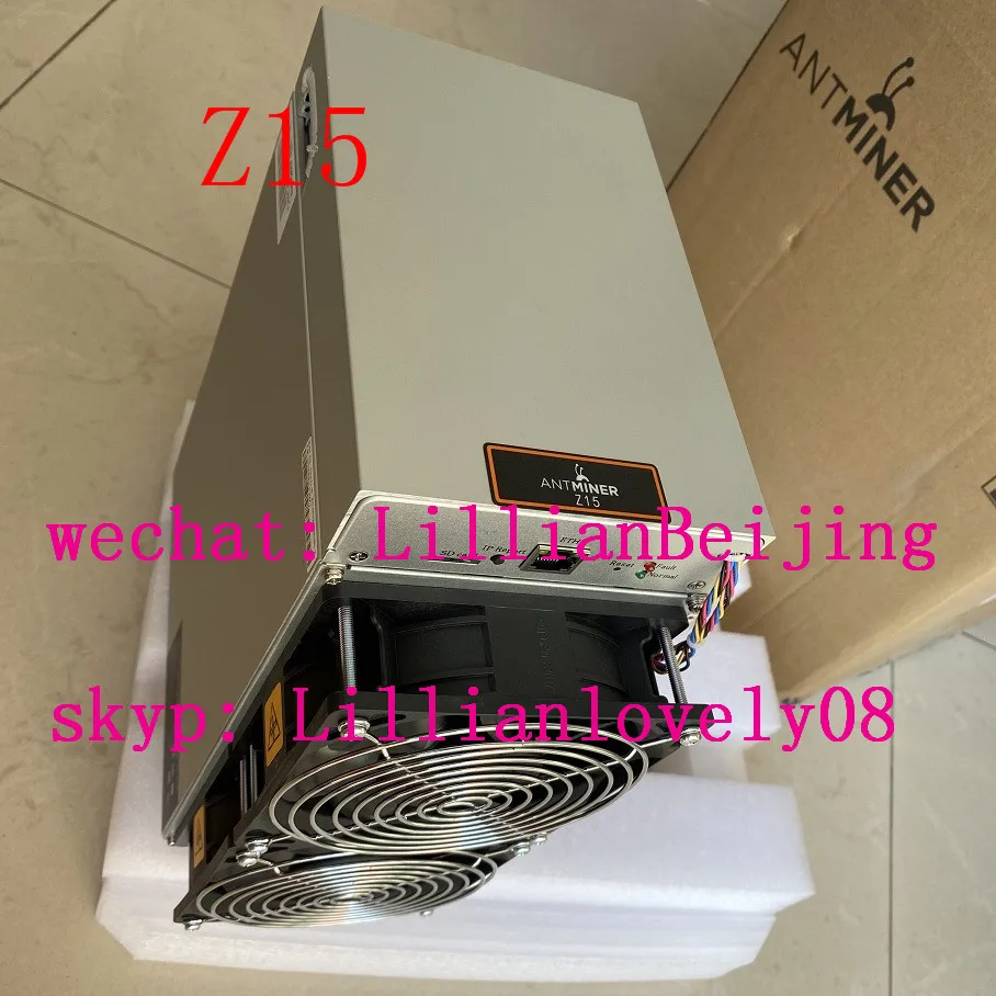 AntMiner Z15 420k Equihash miner Zcash ZCL ZEC BTG от bitmain 420ksol/s с блоком питания|Сетевые коммутаторы| |