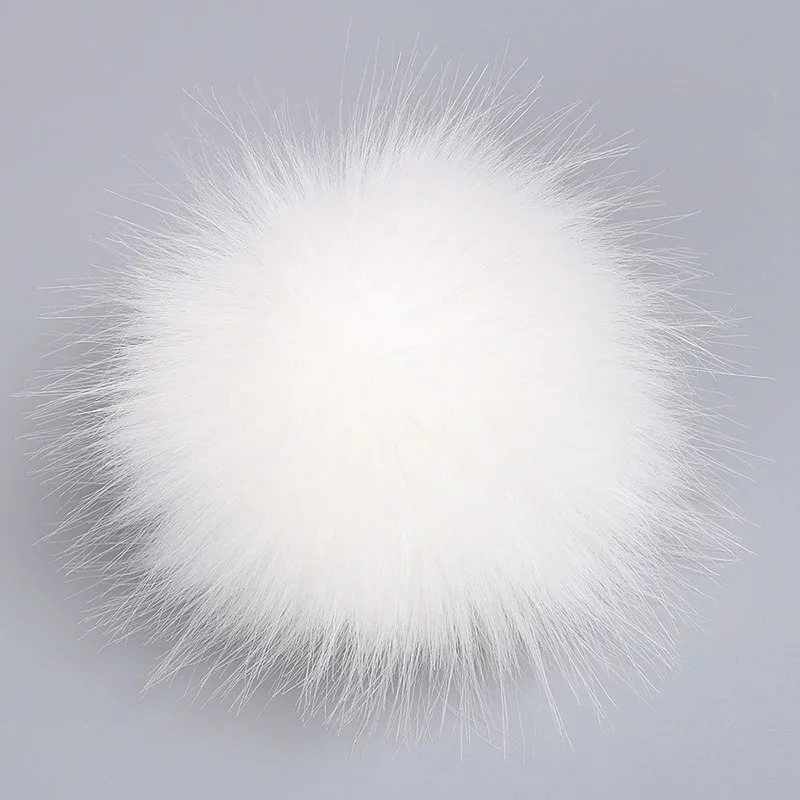12cm DIY Luxury Fur PomPom Faux Hot Hairball Hat Ball Pom Large Hair Pompon For Caps Bags Scarf Accessories | Дом и сад