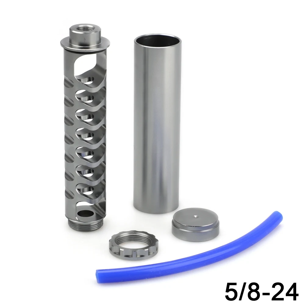 5 8 24-Titanium 1/2-28 5/8-24 одноядерный гоночный автомобиль 7075 Алюминиевый Топливный фильтр для NAPA 4003 WIX 24003 растворитель фильтр только для автомобиля - Цвет: 5 8 24-Titanium