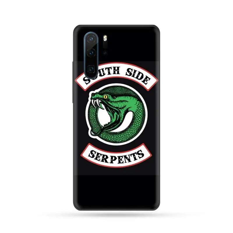 

American TV Riverdale Southside Serpent Phone Cases For Huawei Mate 9 10 20 Pro lite 20x nova 3e P10 plus P20 Pro Honor10 lite