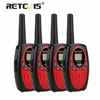 Рация Retevis RT628 PMR446, портативное радио, 4 шт., 0,5 Вт