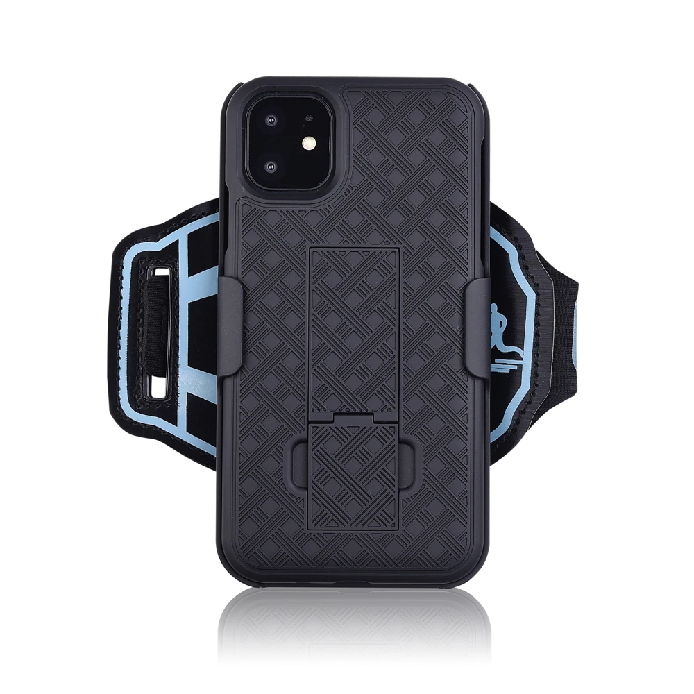 Чехол с повязкой на руку для iPhone X XS MAX XR 11 Pro Max задняя крышка спортивный держатель