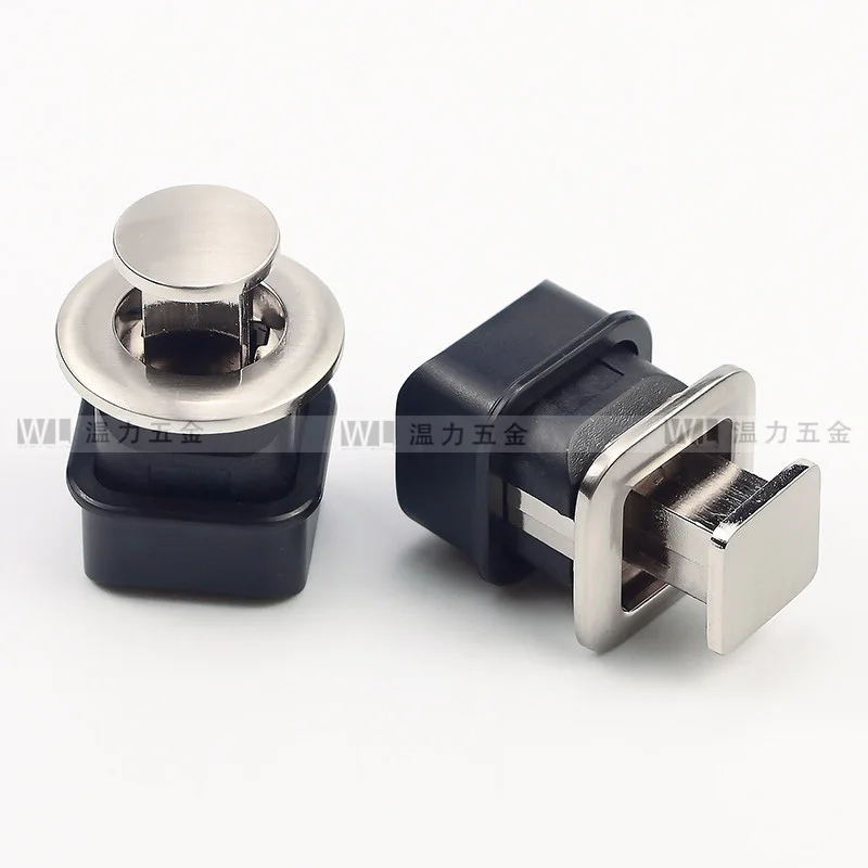 Современный простой татами Кнопка подпрыгивая Мебельная ручка скрытый