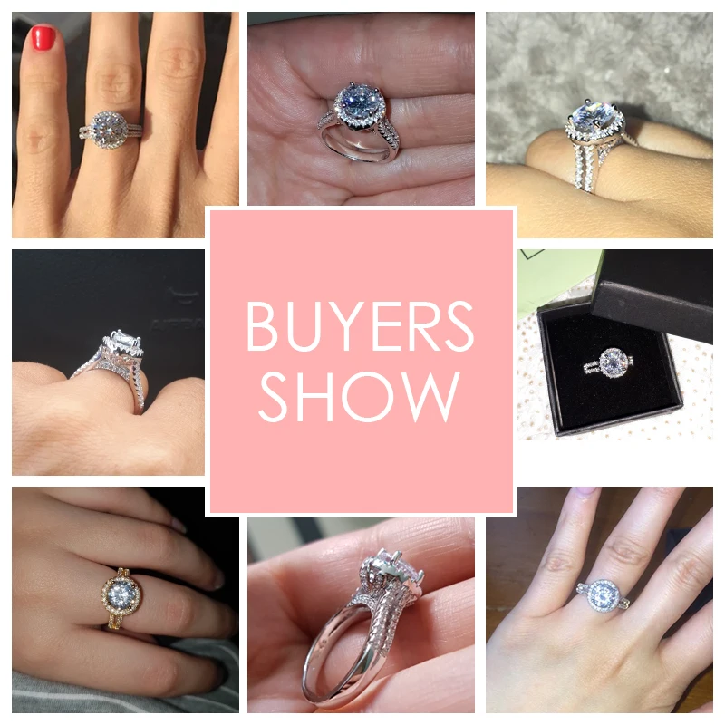 Лидер продаж модные роскошные женские ювелирные изделия для помолвки