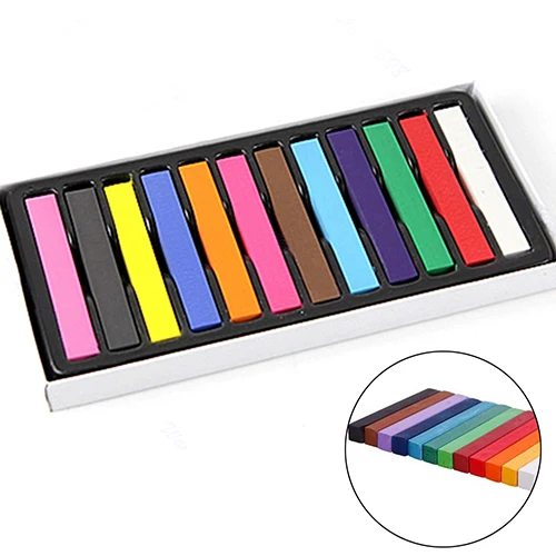 Горячая Распродажа 12 цветов быстрая Временная Краска для волос сделай сам|Чаши