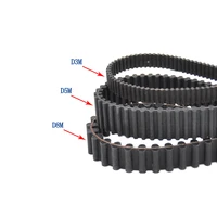 1pcs d5m625 d5m740 double side timing belt double sided toothed synchronous belts width 152025mm