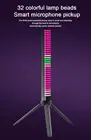 Звуковое управление, 3D дисплей, пикап, ритмичный светильник, RGB, музыка, окружающая светодиодный ная Ночная подсветильник ка, управление через приложение, автомобильная атмосфера, цветная трубчатая лампа