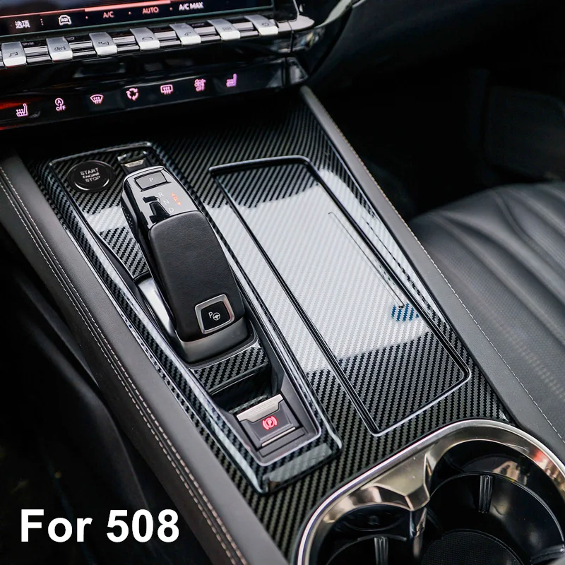 Для Peugeot 508 2019 2020 автомобильный Стайлинг Центральная коробка переключения
