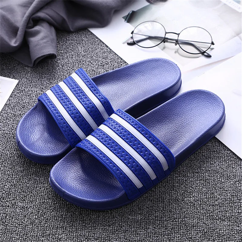 Шлепанцы унисекс мягкие дышащие сланцы плоская подошва Нескользящие для дома и