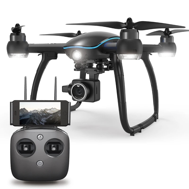 5G GPS Дрон бесщеточный мотор Квадрокоптер с камерой HD Gimbal ESC камера 3D объемный
