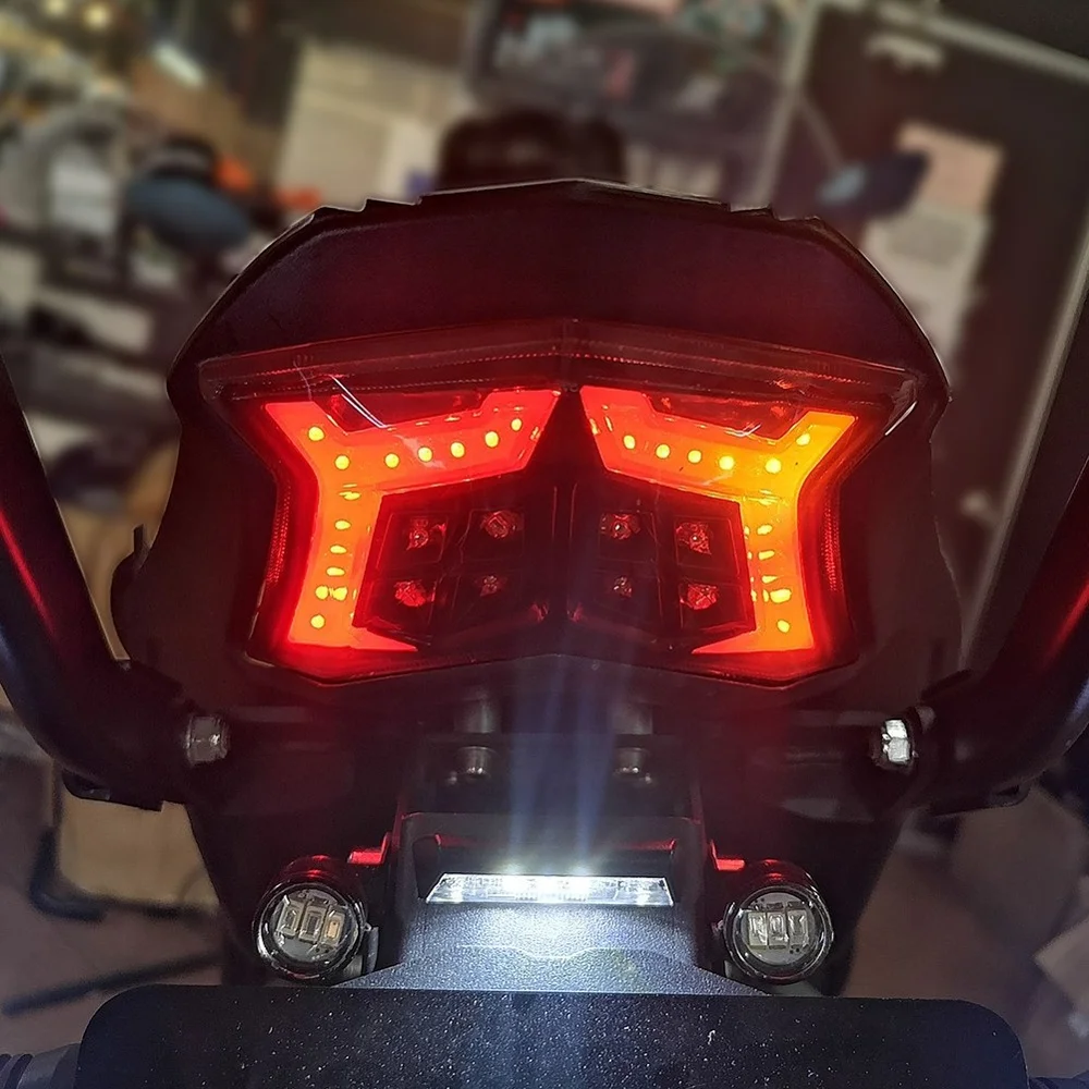 Для Kawasaki Z900 Z 900 части задний Интегрированный Светодиодный фонарь Стоп задний светильник мигалка Сигналы поворота Z-900