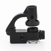 90x led illuminated cellphone magnifier jewelry appraisal loupe pocket microscope mobile phone magnifying glass tool parts