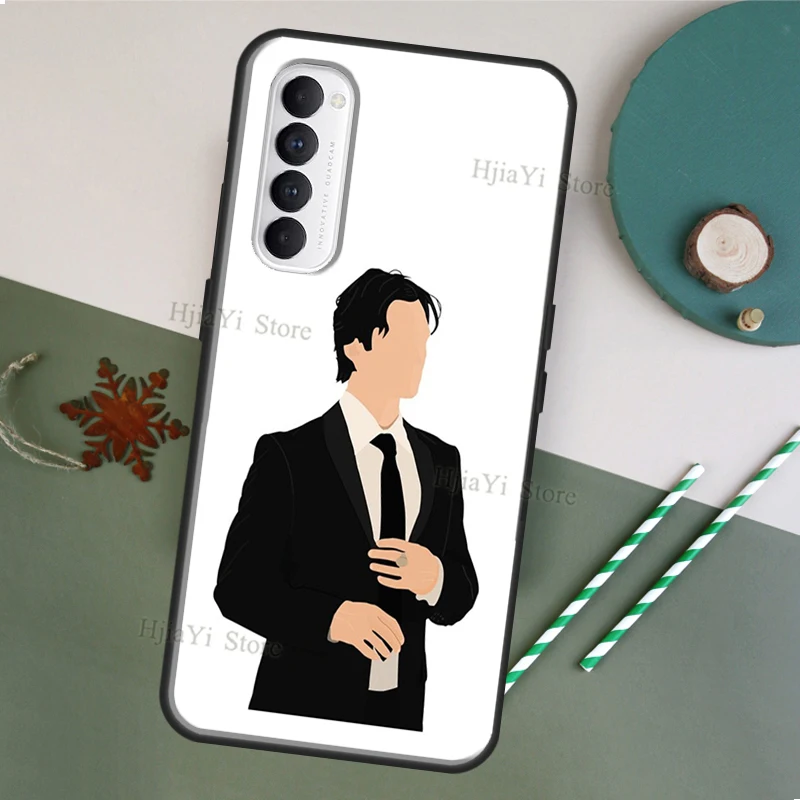 Ian Somerhalder Vampire Diaries For OPPO A5 A9 A31 A53 2020 A1K A5S A15 A52 A72 A83 A91 F5 F7 Reno 2 Z 4 Pro Phone Case |