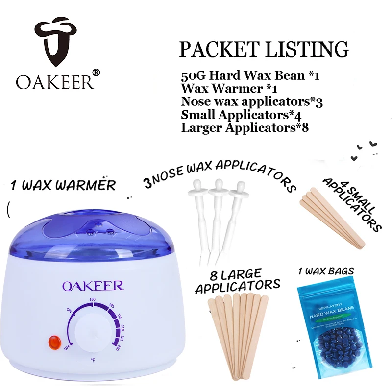 Профессиональная машинка для стрижки волос удаления нагреватель воска Эпилятор