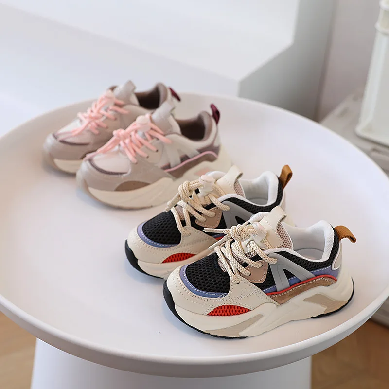 

Новые детские кроссовки, нескользящая повседневная обувь для мальчиков, детская спортивная обувь, удобная обувь для бега для студентов SX537