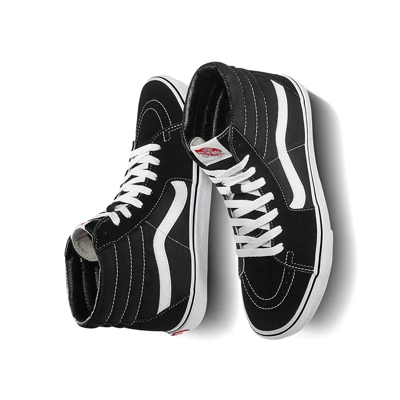 VANS SK8 HI обувь для скейтбординга унисекс классические черные высокие Удобные