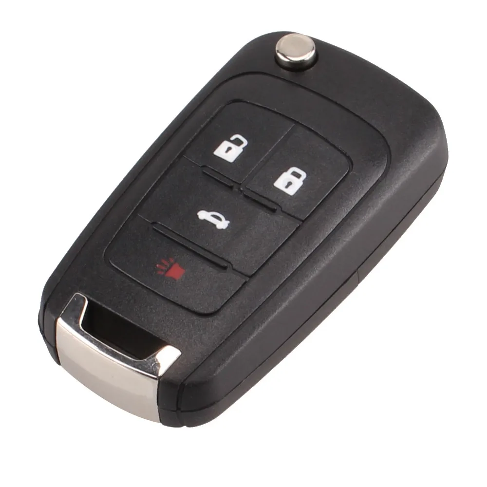 Замена Dandkey 4 кнопки раскладной дистанционный чехол для Buick LaCrosse Regal Verano ключа