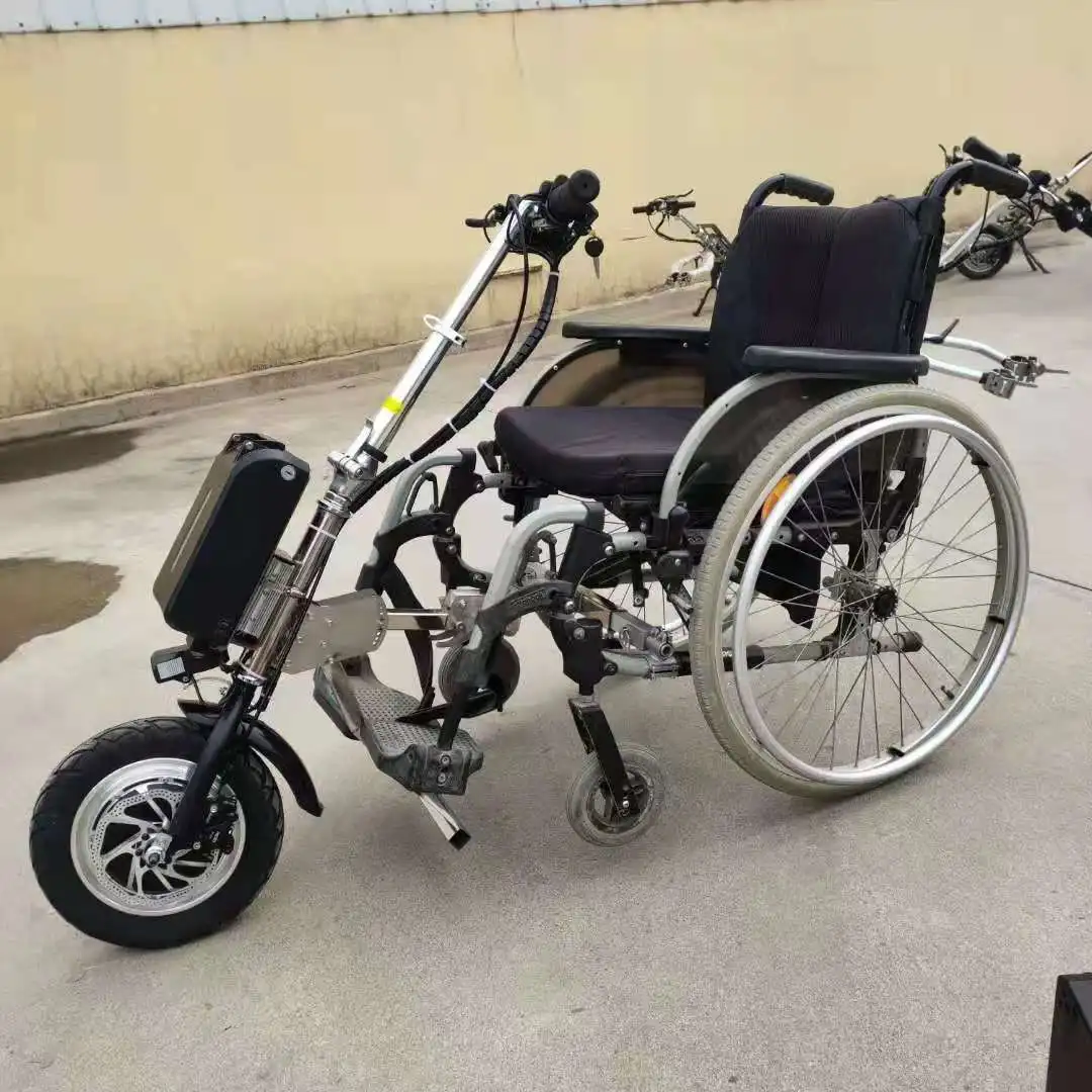 48v 500w motor electric wheelchair handcycle tractor with 22ah lithium battery Range 80 km