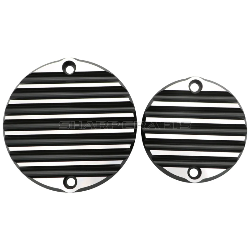 ཌྷ ཏ Cluch Badge &amp Acg Cover For TRIUMPH Street Cup Scrambler Bonneville Speedmaster T100 / Black Bobber Black|Накладки и