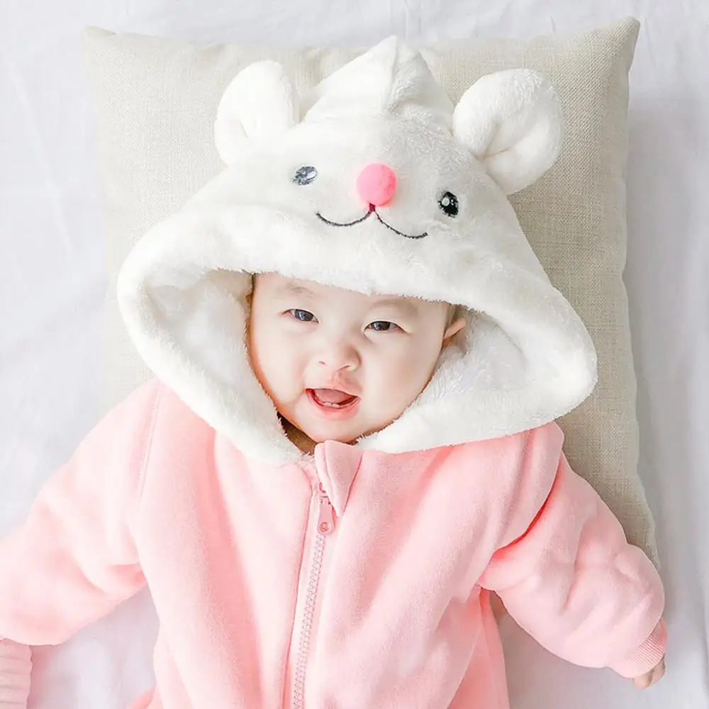 New Born Baby Clothes Winter Pasgeboren Meisje Jongen Romper Infant Boys Girls Thicken Long Sleeve Bears Bodysuit 20 | Детская одежда и