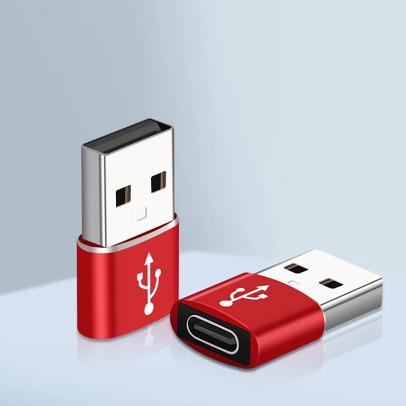 Adaptador convertidor de puerto USB C 3,1 tipo C hembra A USB 3,0 tipo A macho, 1 unidad, nuevo