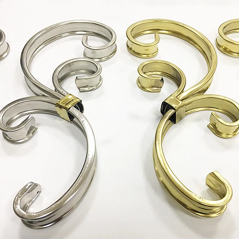 1 шт. Декоративный Металлический Подлокотник из нержавеющей стали | Обустройство